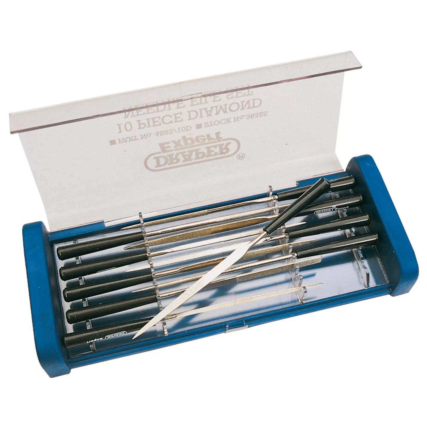Draper Tools - 36326 - Draper Expert Diamond Needle File Set, 140mm (10 Piece)