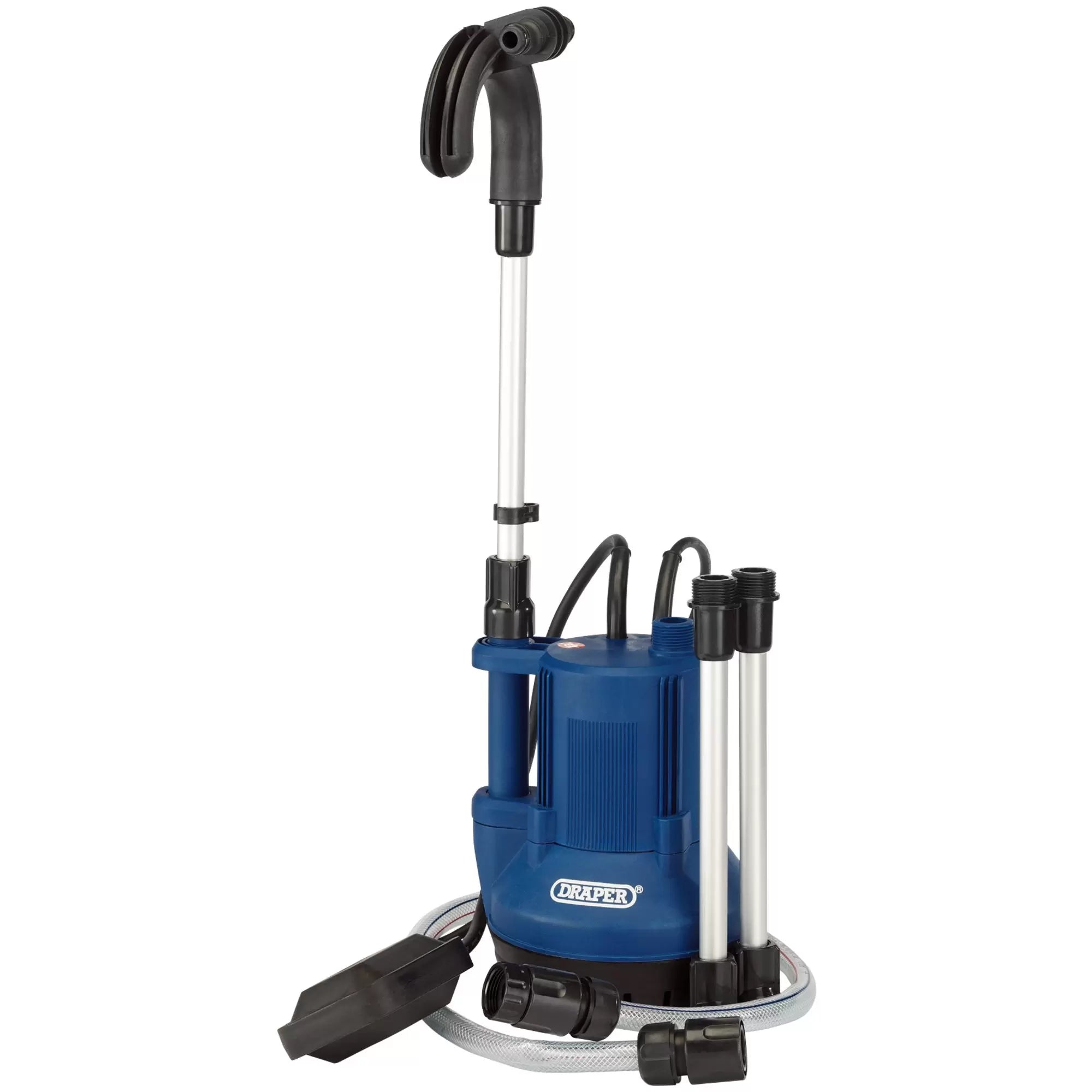 Draper Tools - 36327 - Submersible Clean Water Butt Pump with Float Switch, 40L/min, 350W