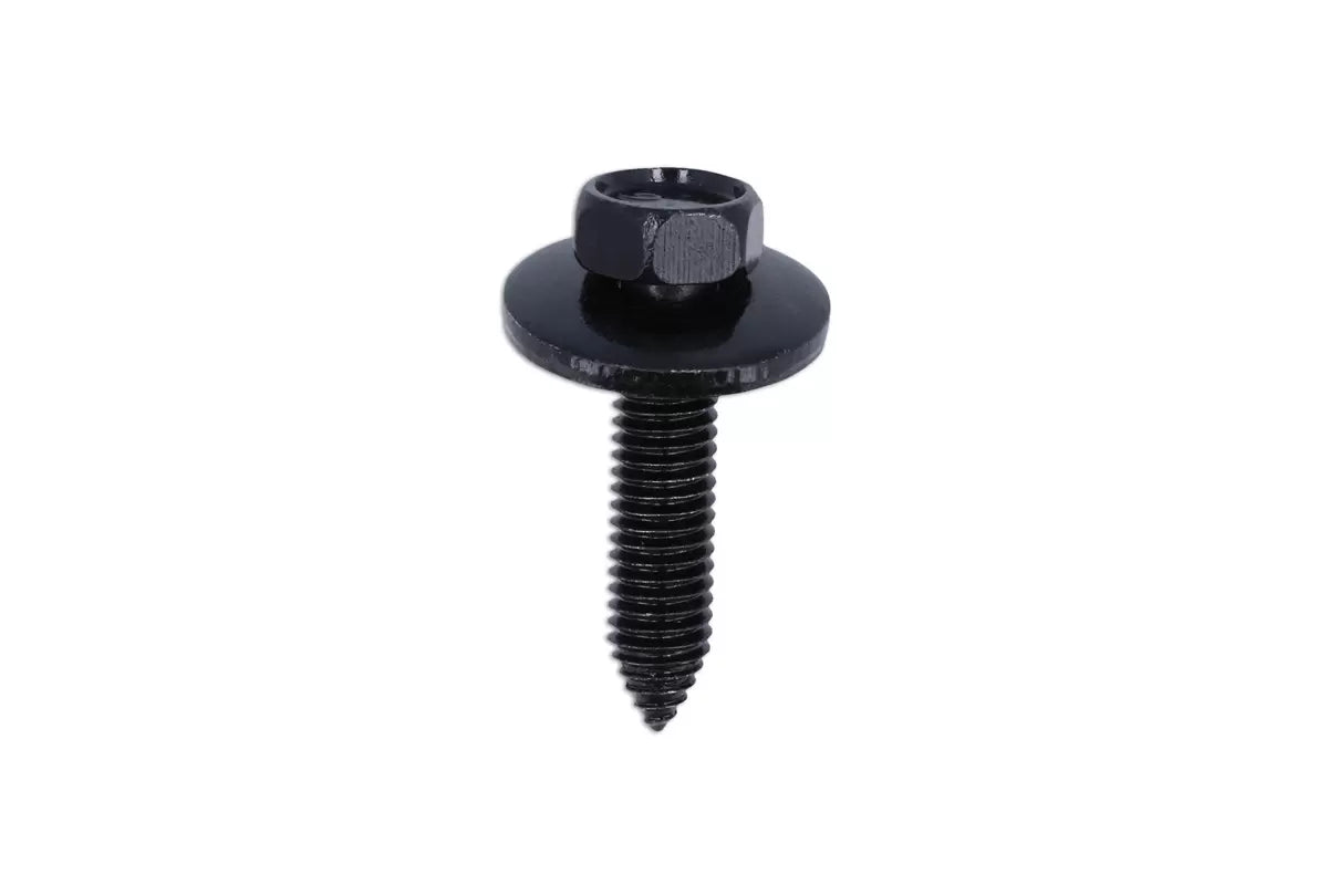 Black Hex-Head Body Screw with Washer for Vauxhall Opel 50pc