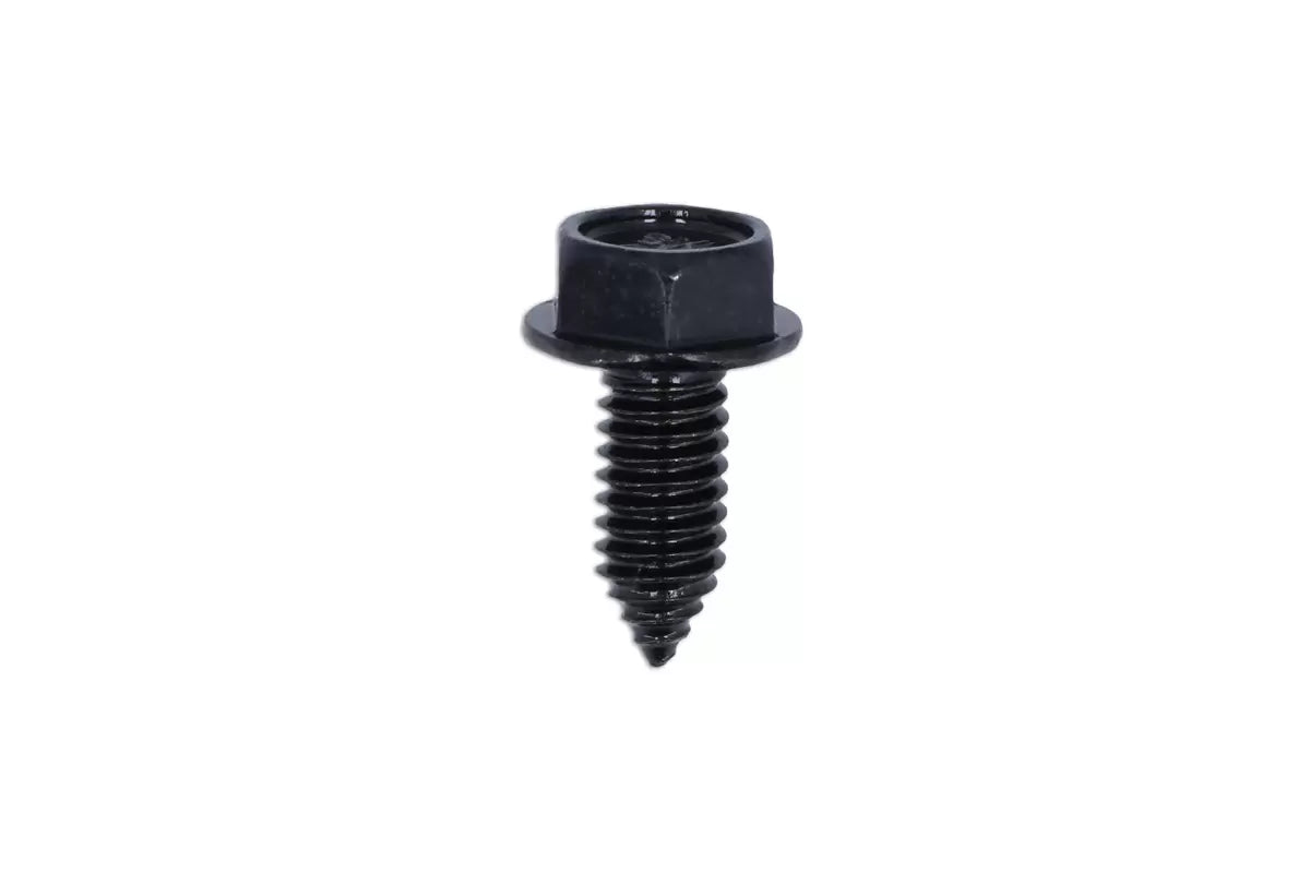 Connect - 36431 - Black Hex-Head Body Screw with Washer - Universal 50pc