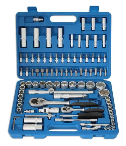 Laser - 3671 - Socket Set 1/4"D, 1/2"D 94pc