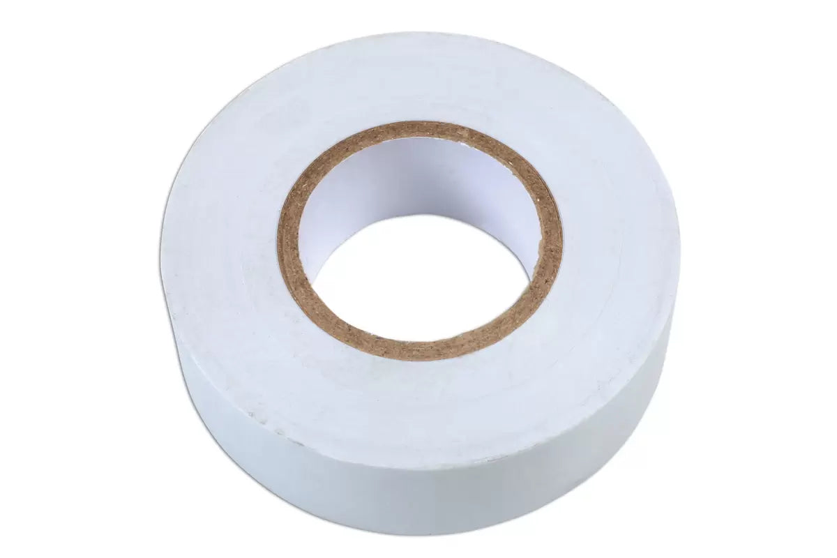 Connect - 30381 - White PVC Insulation Tape 19mm x 20m 10pc