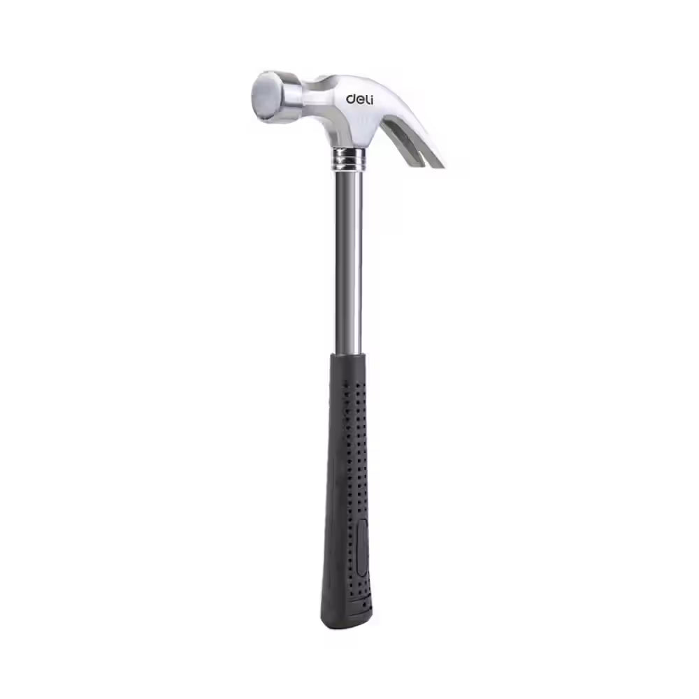 Deli Claw Hammer with Steel Handle, Suitable for Tough Jobsite Conditions