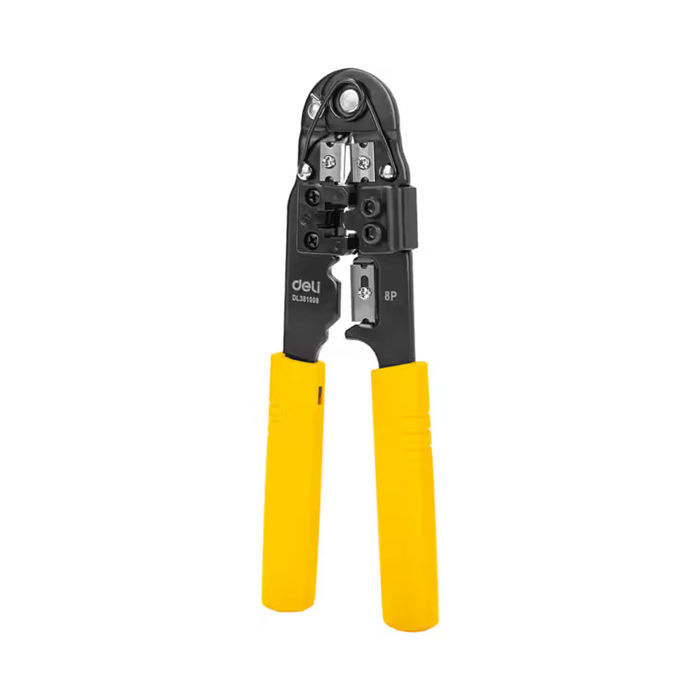 Deli Ethernet Crimper, 8P, Used for RJ45 Network Plug Crimping