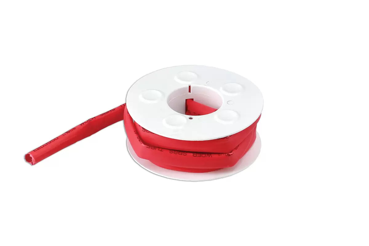Connect - 37121 - Heat Shrink Tubing on a roll 6.4mm 3m roll Red