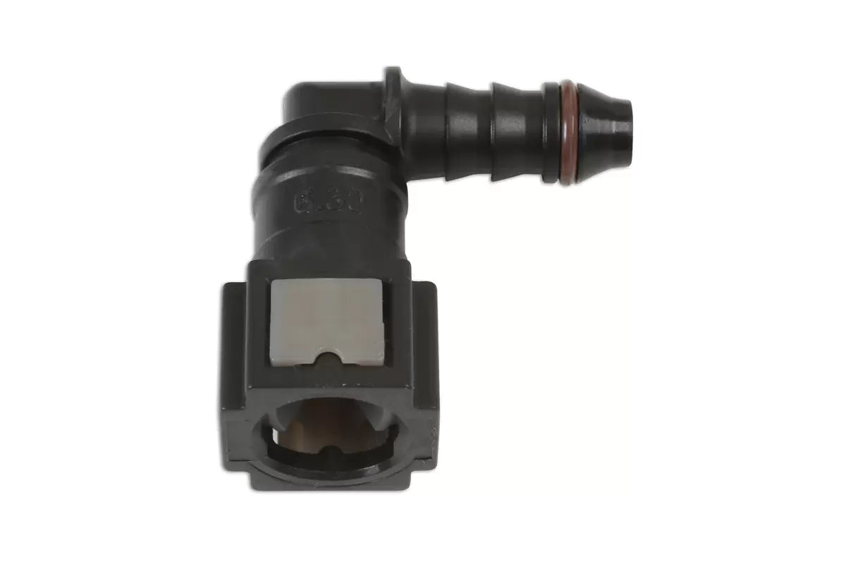 Connect - 37207 - 90° Angled Fuel Line Quick Connectors 6.3 x 6mm 3pc