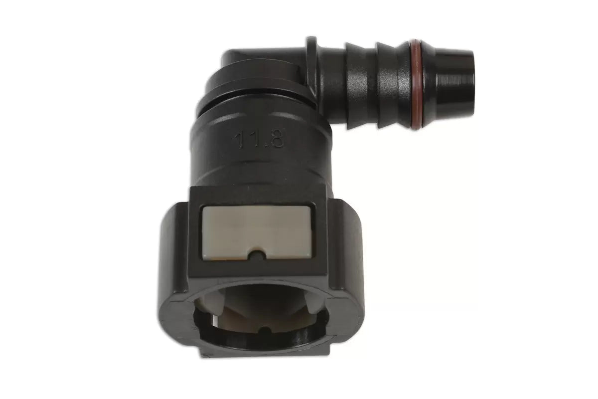 Connect - 37210 - 90Â° Angled Fuel Line Quick Connectors 11.8 x 10mm 3pc