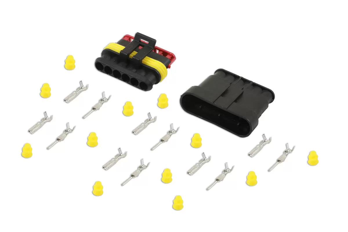 Connect - 37231 - Automotive Electric Supaseal Connector Kit 6 Pin 26pc