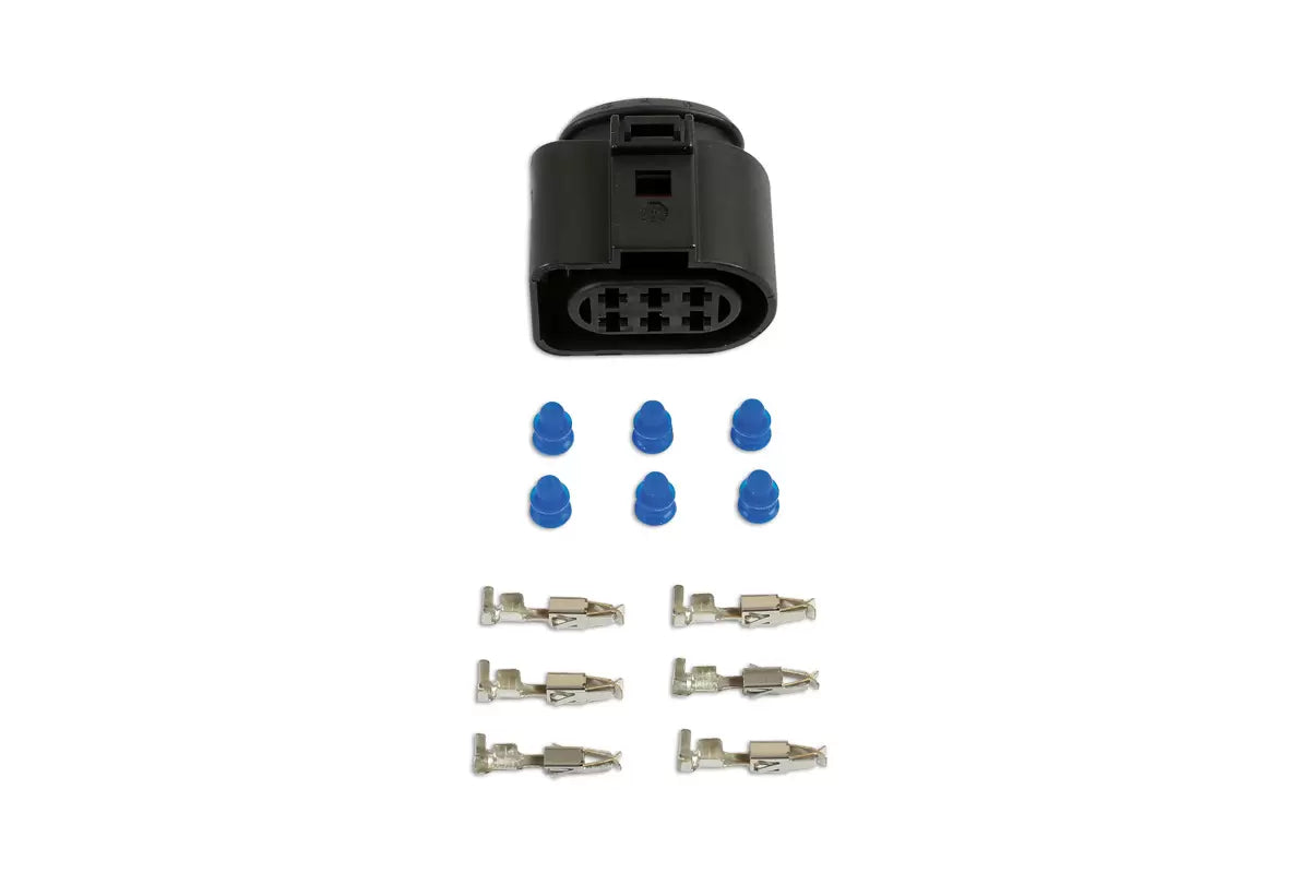 Connect - 37384 - VW Electrical Female Connector 2.8mm 6 Pin Kit 65pc
