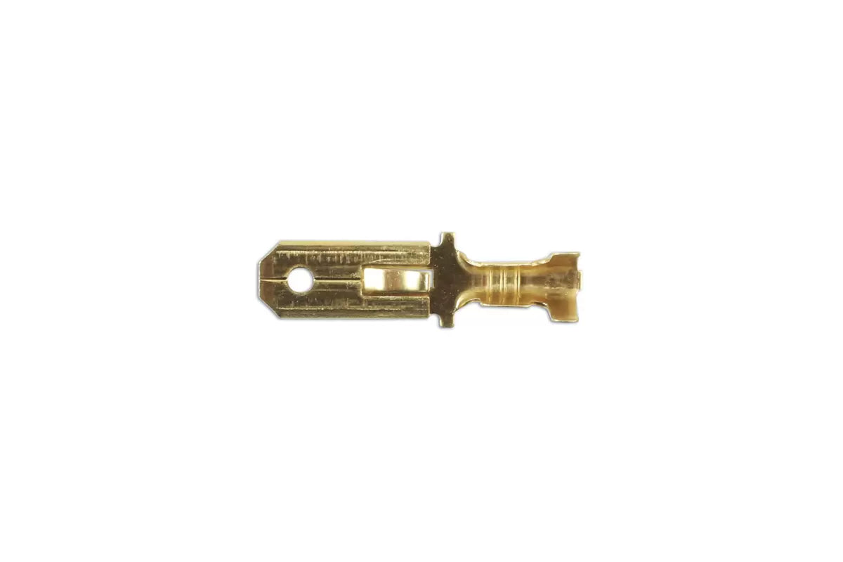 Connect - 37408 - 250 Type Connector Non Insulated Male Terminals 100pc