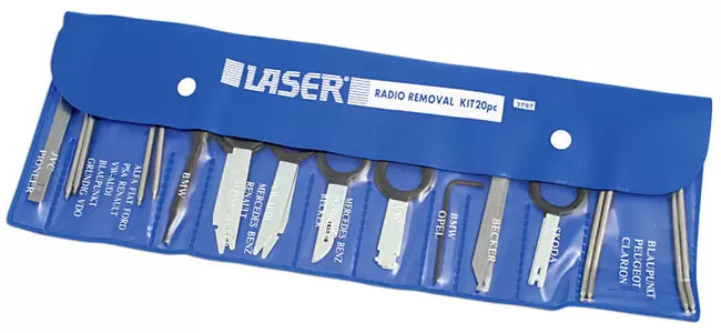 Laser - 3797 - Radio Removal Kit 20pc