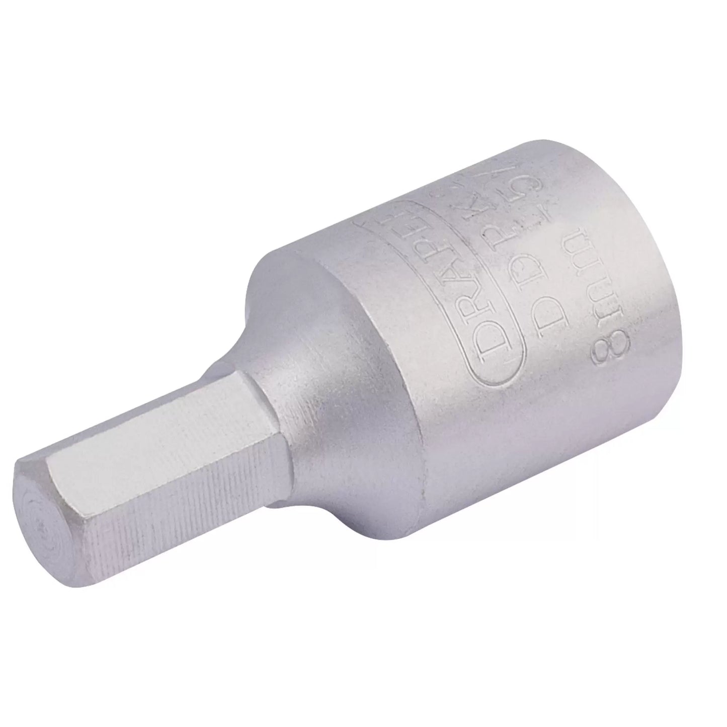 Draper Tools - 38321 - Drain Plug Key, 8mm Hexagon-5/16 3/8" Sq. Dr