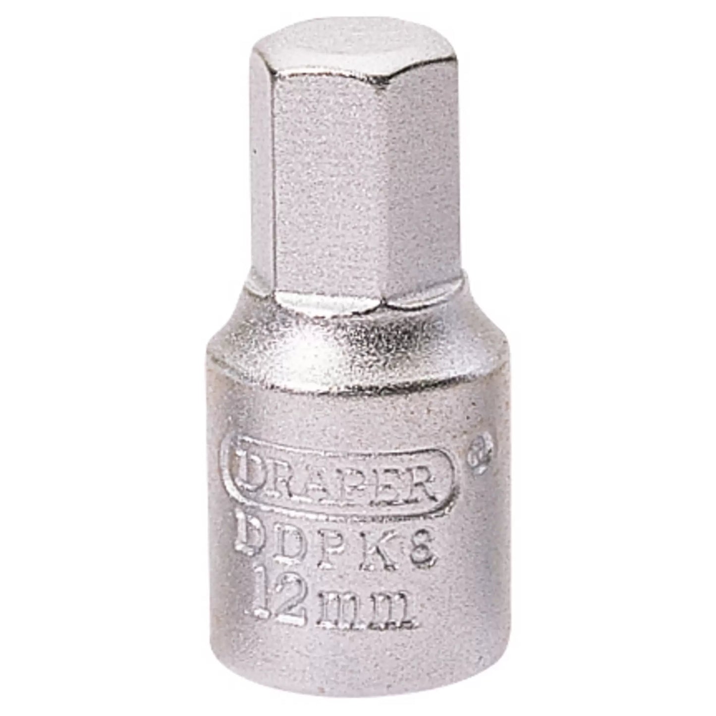 Draper Tools - 38326 - Hexagon Drain Plug Key, 3/8" Sq. Dr., 12mm