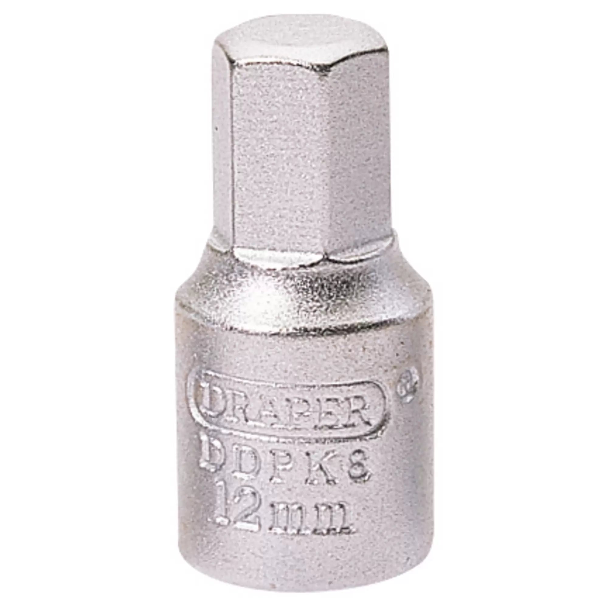 Draper Tools - 38326 - Hexagon Drain Plug Key, 3/8" Sq. Dr., 12mm