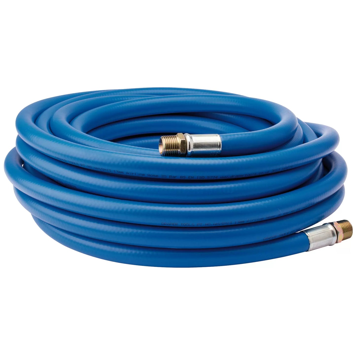 Draper Tools - 38344 - Air Line Hose, 15m, 1/2"/13mm Bore, 1/2" BSP
