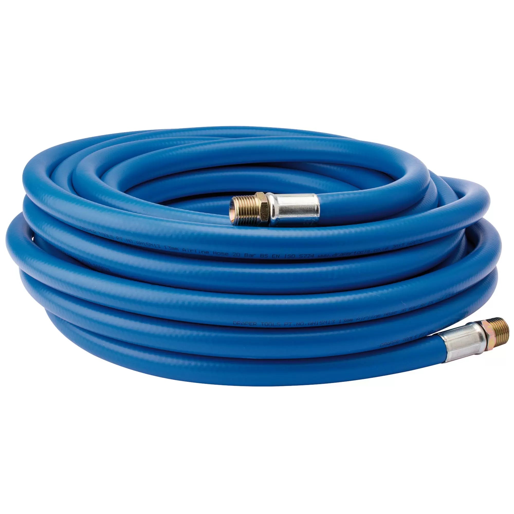 Draper Tools - 38344 - Air Line Hose, 15m, 1/2"/13mm Bore, 1/2" BSP