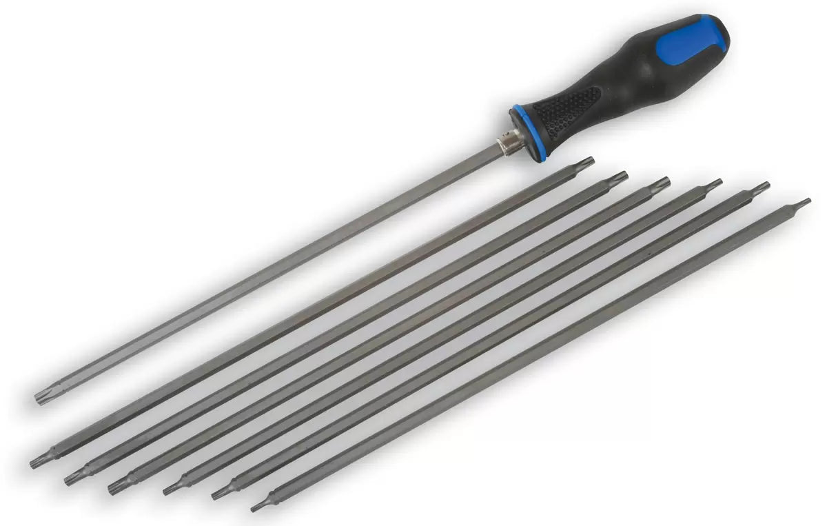 Laser - 3992 - Extra Long Star Screwdriver Set 7pc