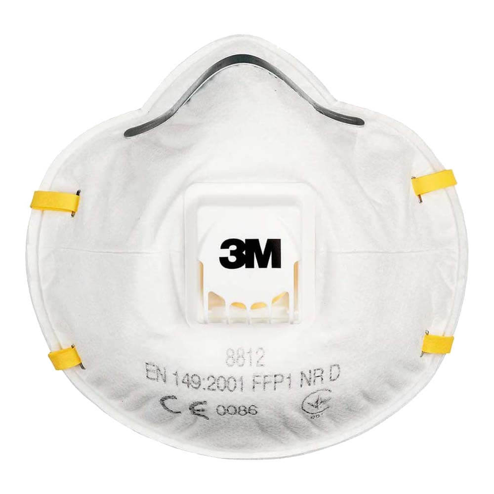 3M 8812 Valved FFP1 Respirator Box of 10