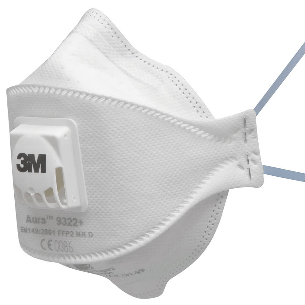3M Aura 9322+ FFP2 Respirator Pack of 10