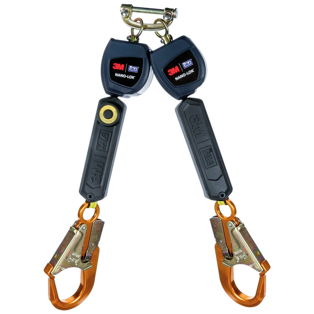 3M DBI-SALA Nano-Lok Twin Leg Self Retracting Lifeline