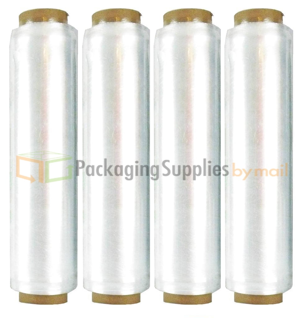 4 Rolls 18in x 1000ft Stretch Wrap