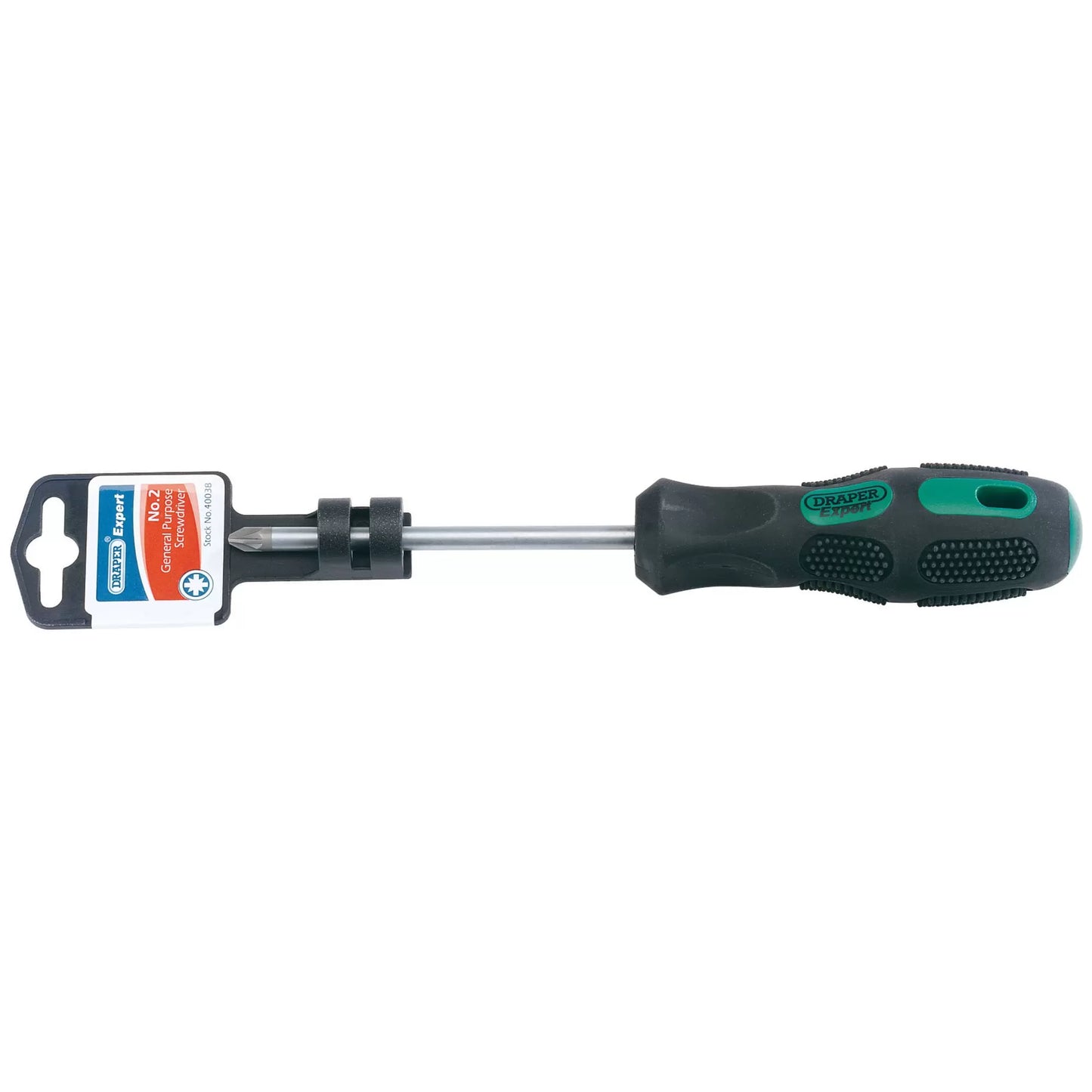 Draper Tools - 40038 - Draper Expert PZ Type General Purpose Screwdriver, No.2 x 100mm