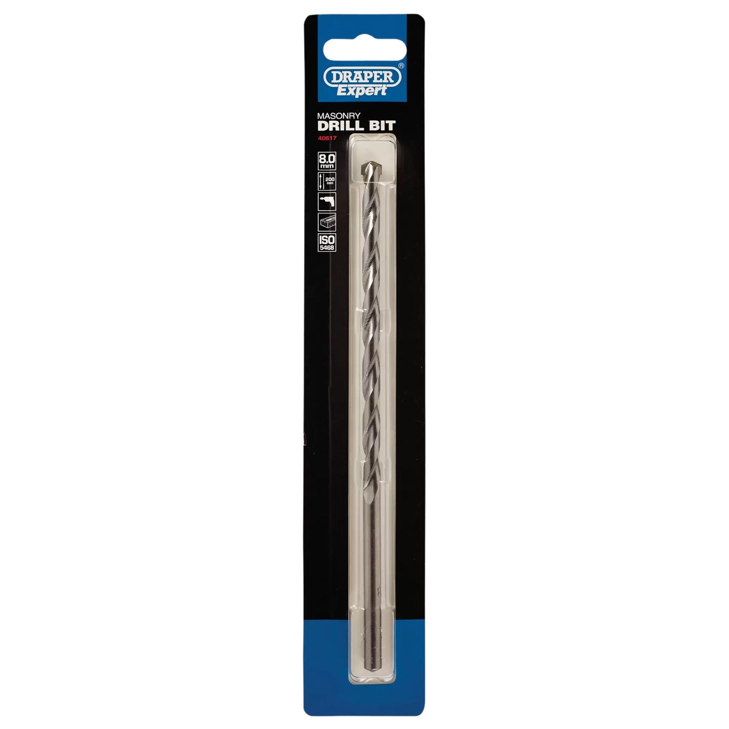 Draper Tools - 40617 - Draper Expert Masonry Drill Bit, 8 x 200mm