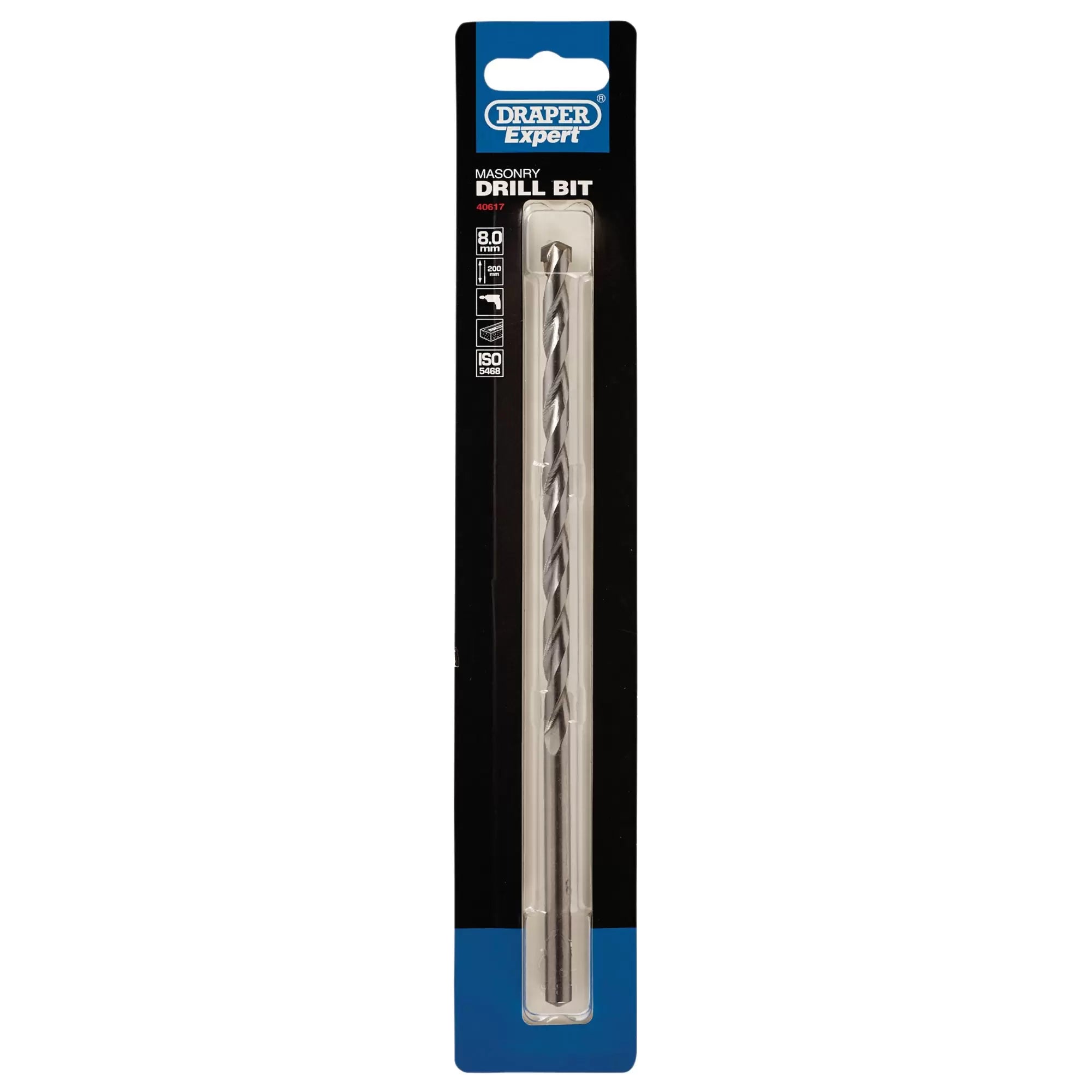 Draper Tools - 40617 - Draper Expert Masonry Drill Bit, 8 x 200mm