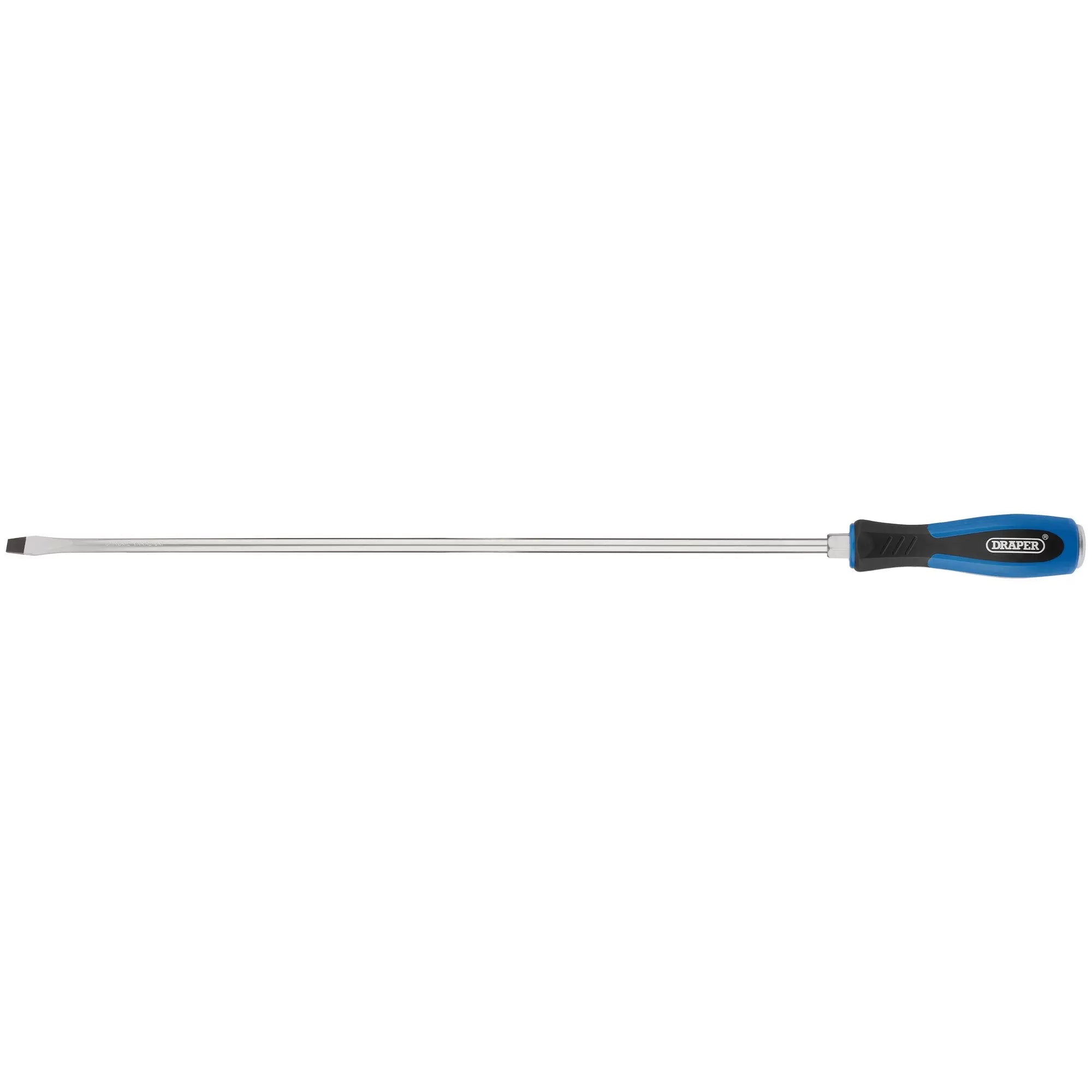 Draper Tools - 40751 - 'Pound Thru' Plain Slot Screwdriver, 8 x 450mm