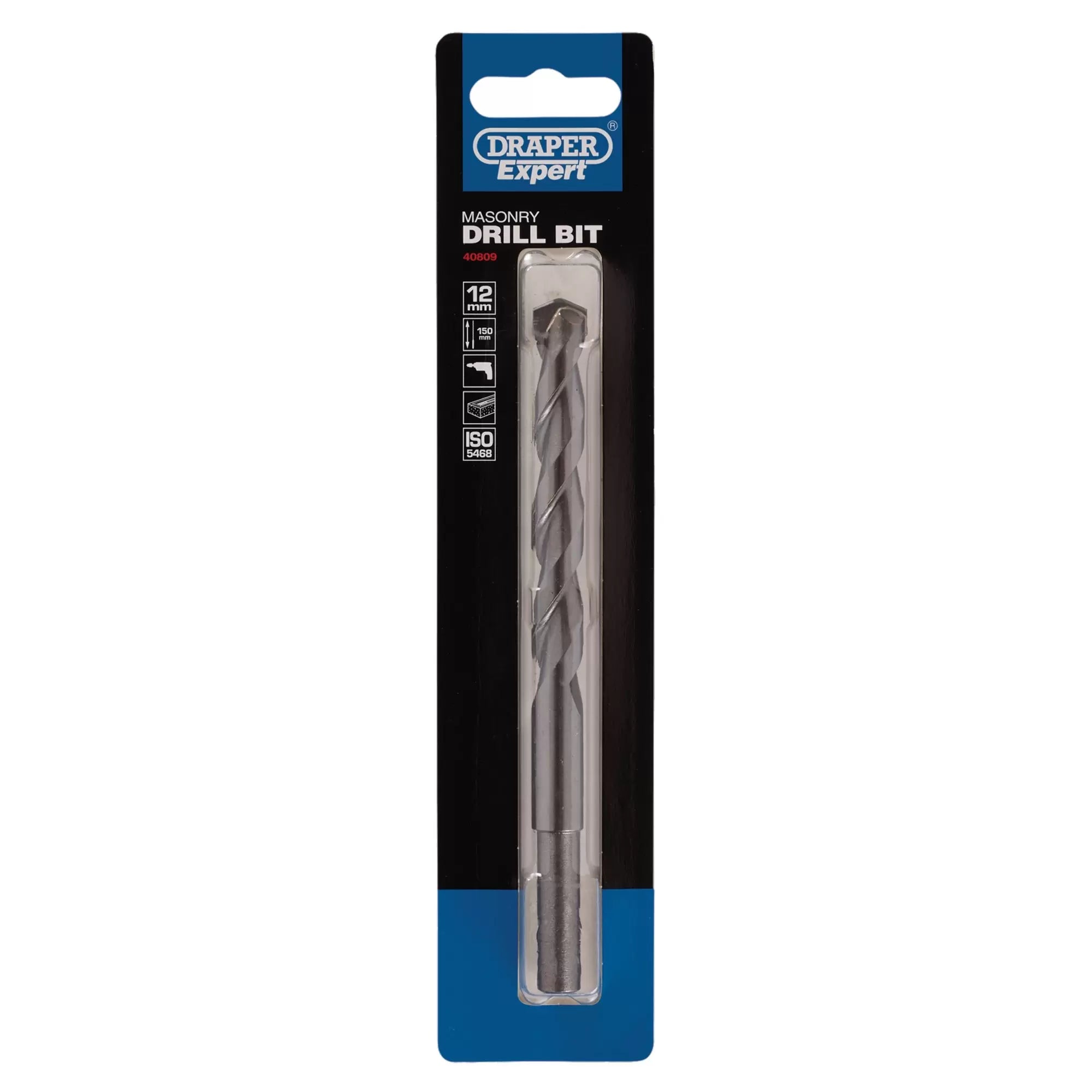 Draper Tools - 40809 - Draper Expert Masonry Drill Bit, 12 x 150mm