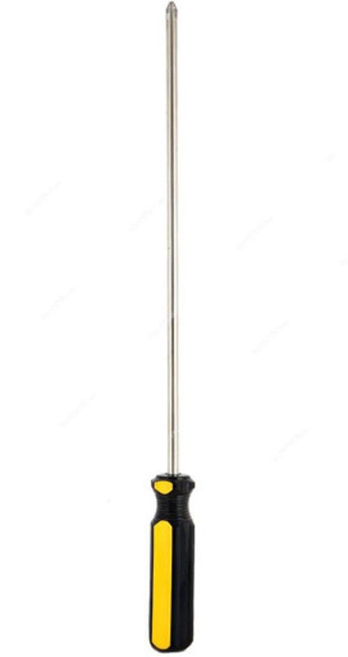 Clarke Flat Screwdriver With Magnetic Tip, SDF8C, 8 Inch Blade Length