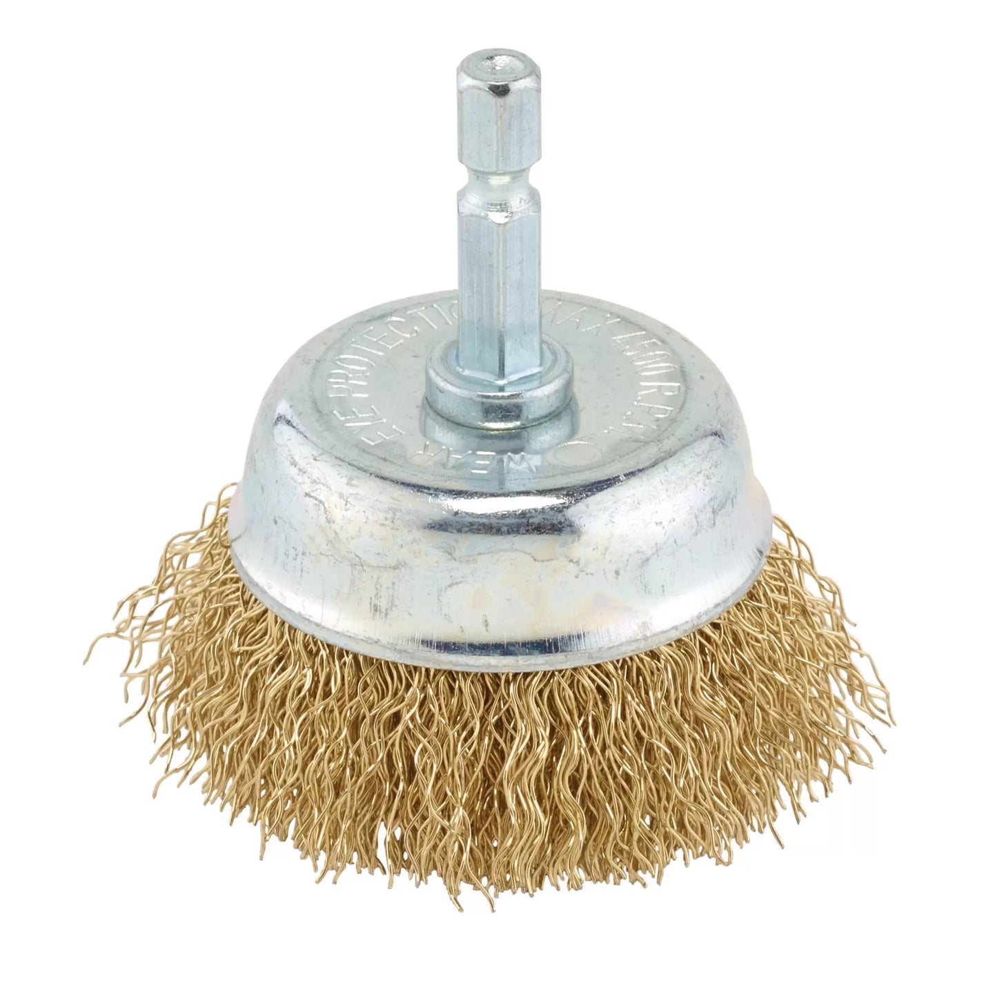 Draper Tools - 41432 - Brassed Steel Crimped Wire Cup Brush, 50mm