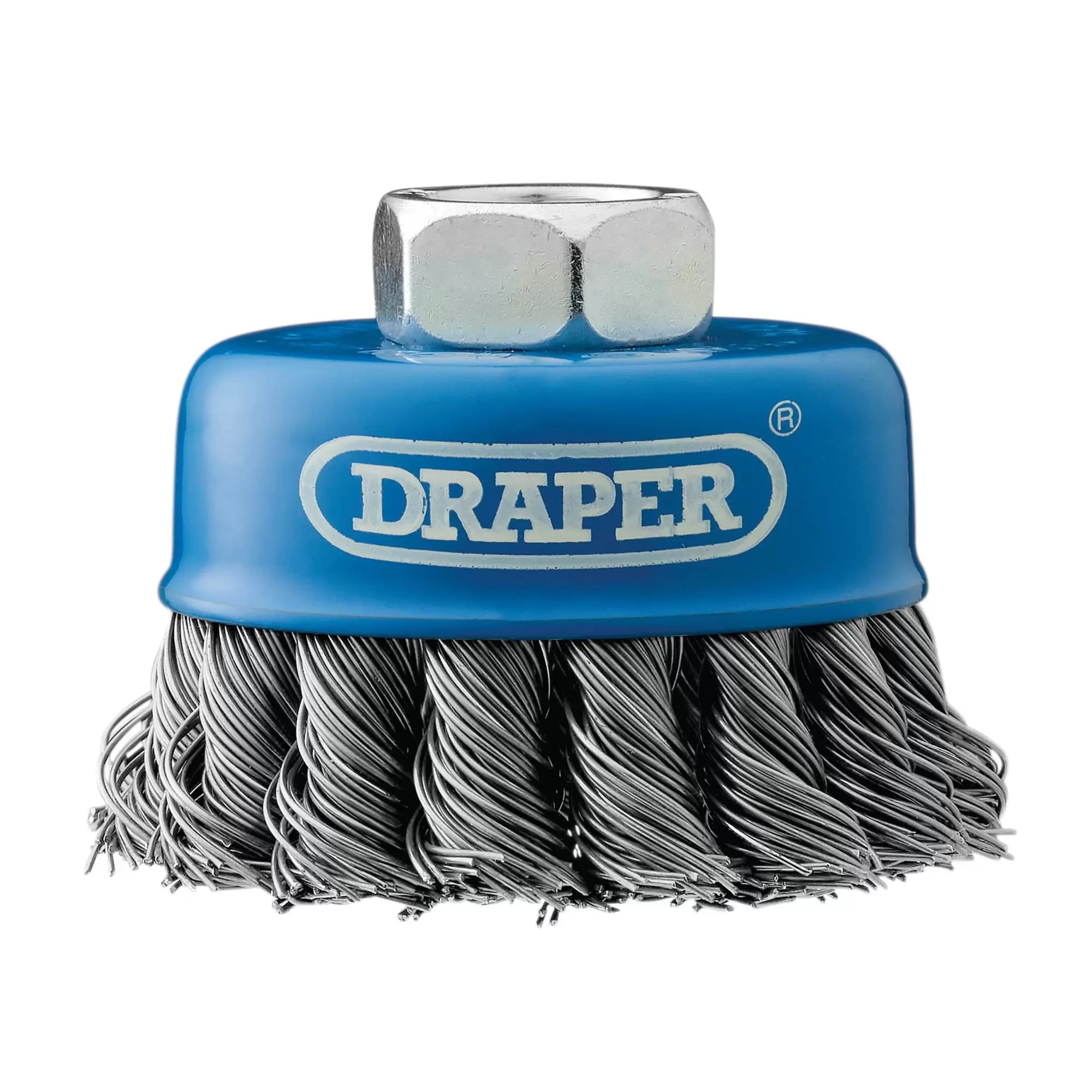 Draper Tools - 41447 - Steel Twist-Knot Wire Cup Brush, 65mm, M14