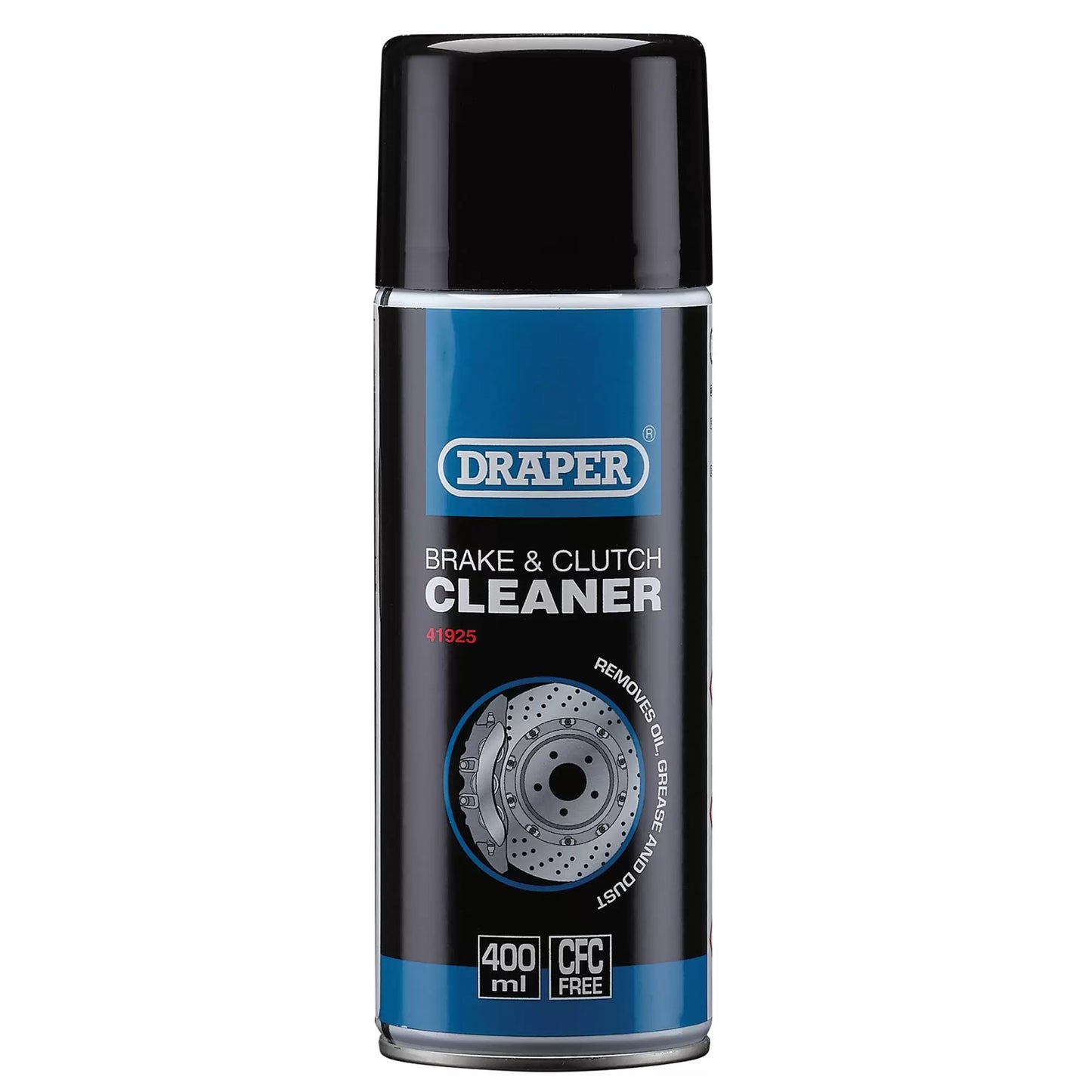 Draper Tools - 41925 - Brake and Clutch Cleaner Spray, 400ml