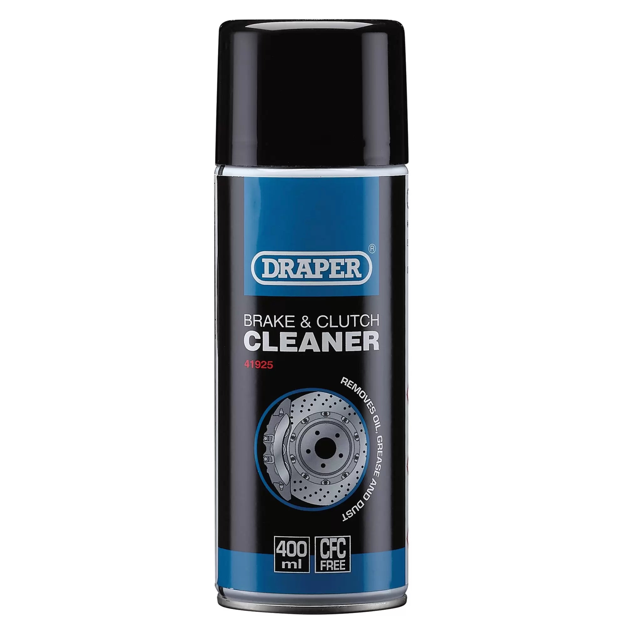 Draper Tools - 41925 - Brake and Clutch Cleaner Spray, 400ml