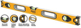 INGCO 1 Meter (40") Aluminum Spirit Level – High Precision, 3 Vials – HSL08100
