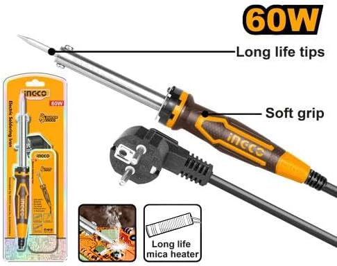 INGCO 60W Electric Soldering Iron Kit – SI0268