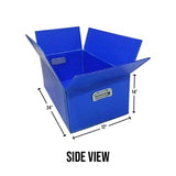 3-Ply PP Corrugated Plastic Packaging Box – Secure Shipping, Moving & Goods Transportation (63 × 32 × 36 cm)