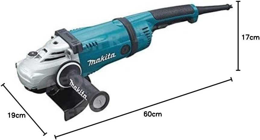 Makita220V Electric Angle Grinder 230mm (9"), 2400W, Large Trigger Switch, 6600 RPMSKU: GA9030X01