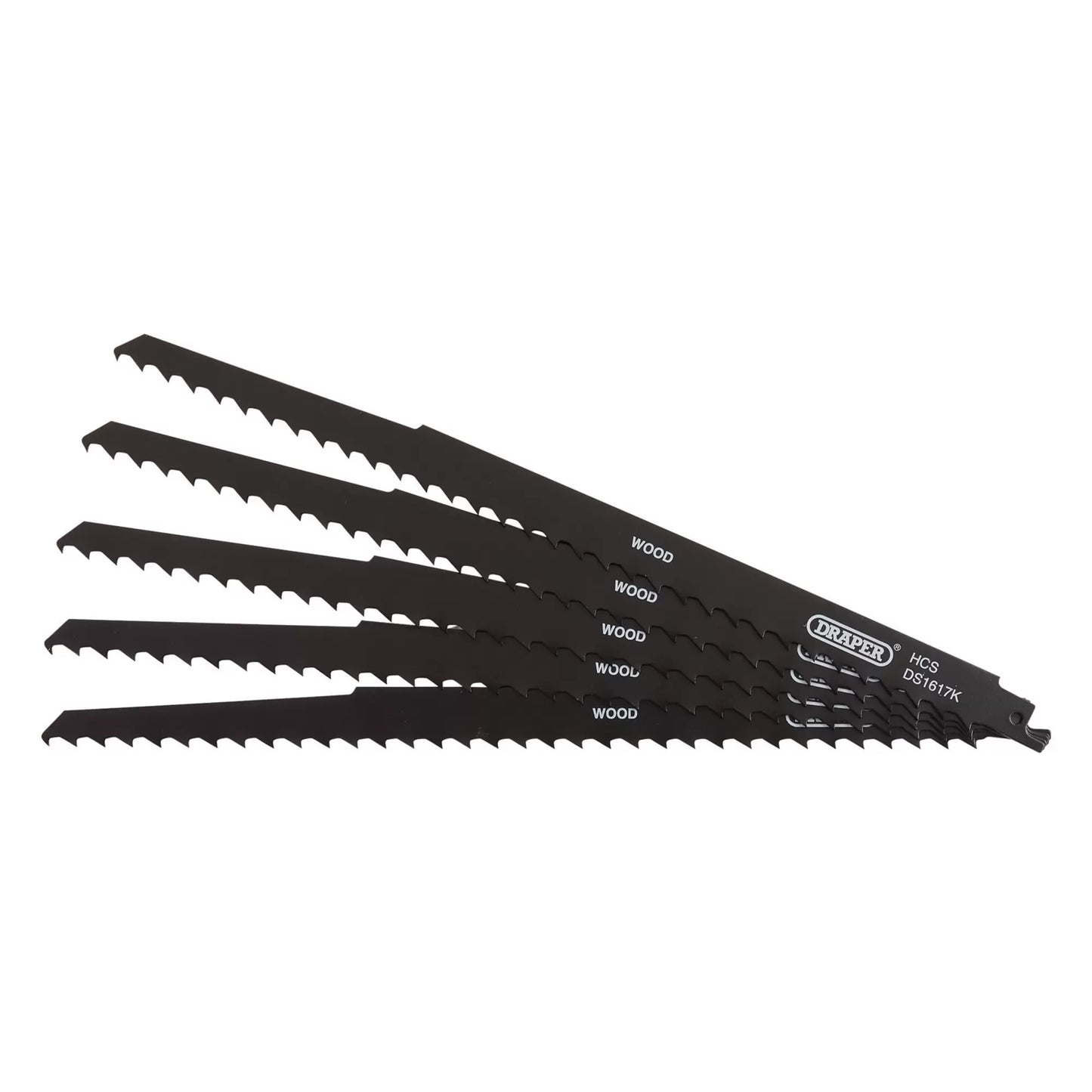 Draper Reciprocating Saw Blades for Pruning 300mm 3tpi (Pack 5)