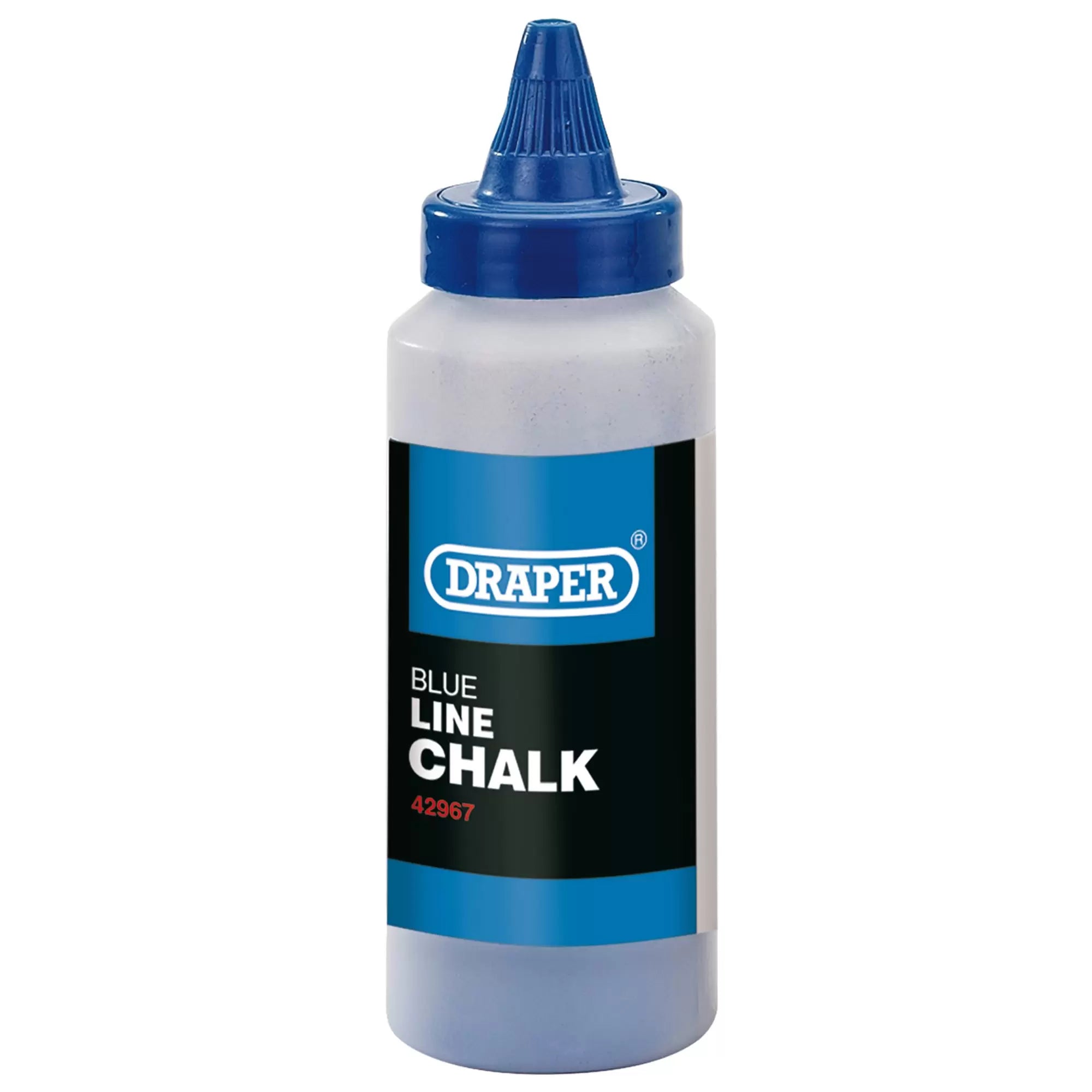 Draper Plastic Bottle of Blue Chalk for Chalk Line 115g