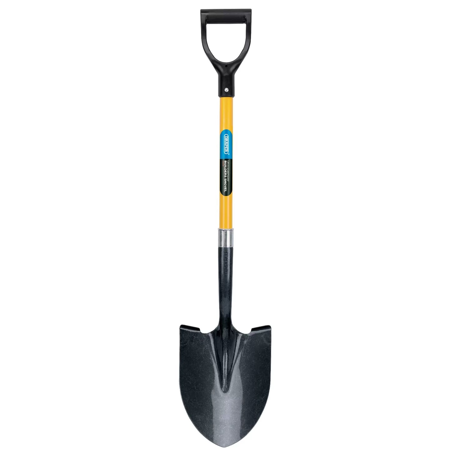 Draper Tools - 43216 - Round Point Builders Shovel with Fibreglass Shaft