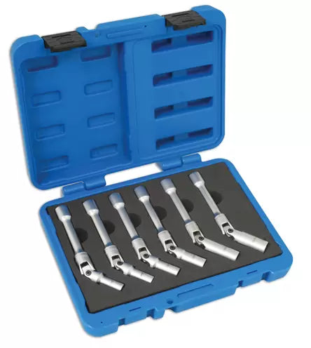 Laser - 4324 - Glow Plug Socket Set - Extra Long 3/8"D 6pc