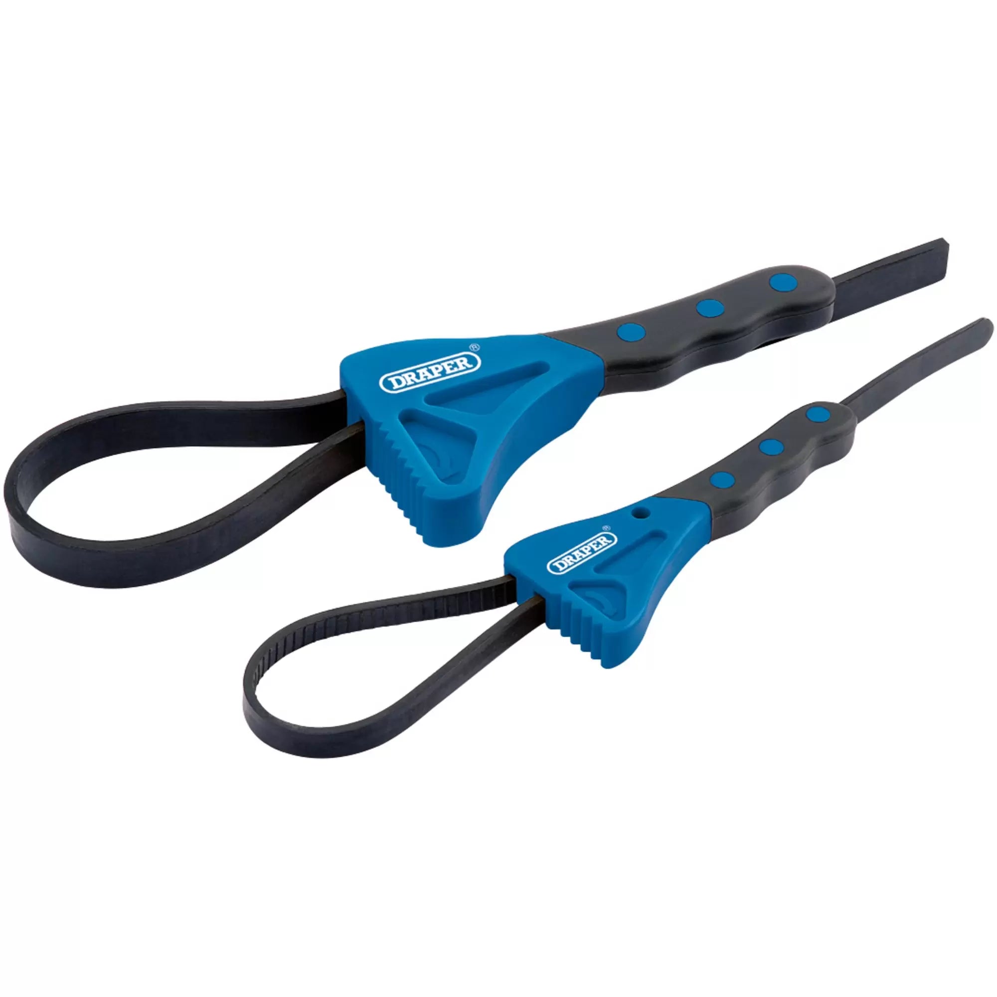 Draper Tools - 43863 - Soft Grip Strap Wrench Set (2 Piece)