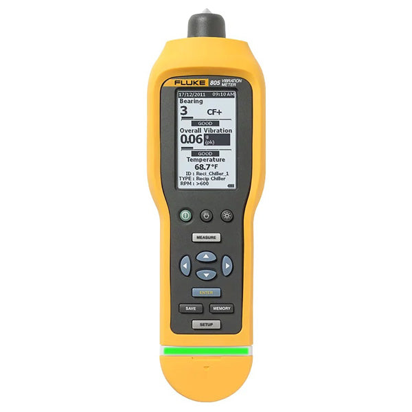 Fluke 805 FC Vibration Meter with Fluke Connect – Model 4489229