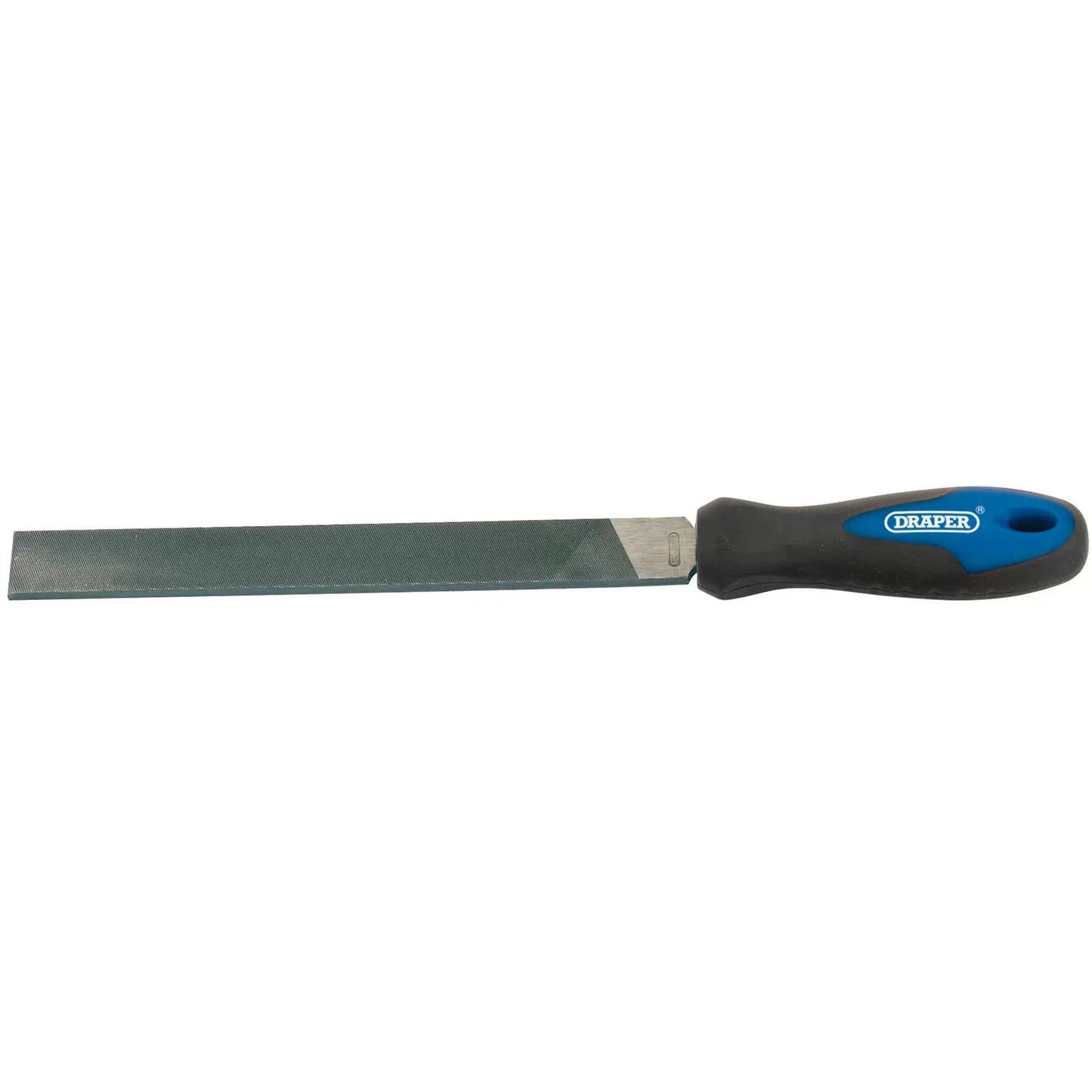 Draper Tools - 44953 - Soft Grip Engineers Hand File and Handle, 200mm