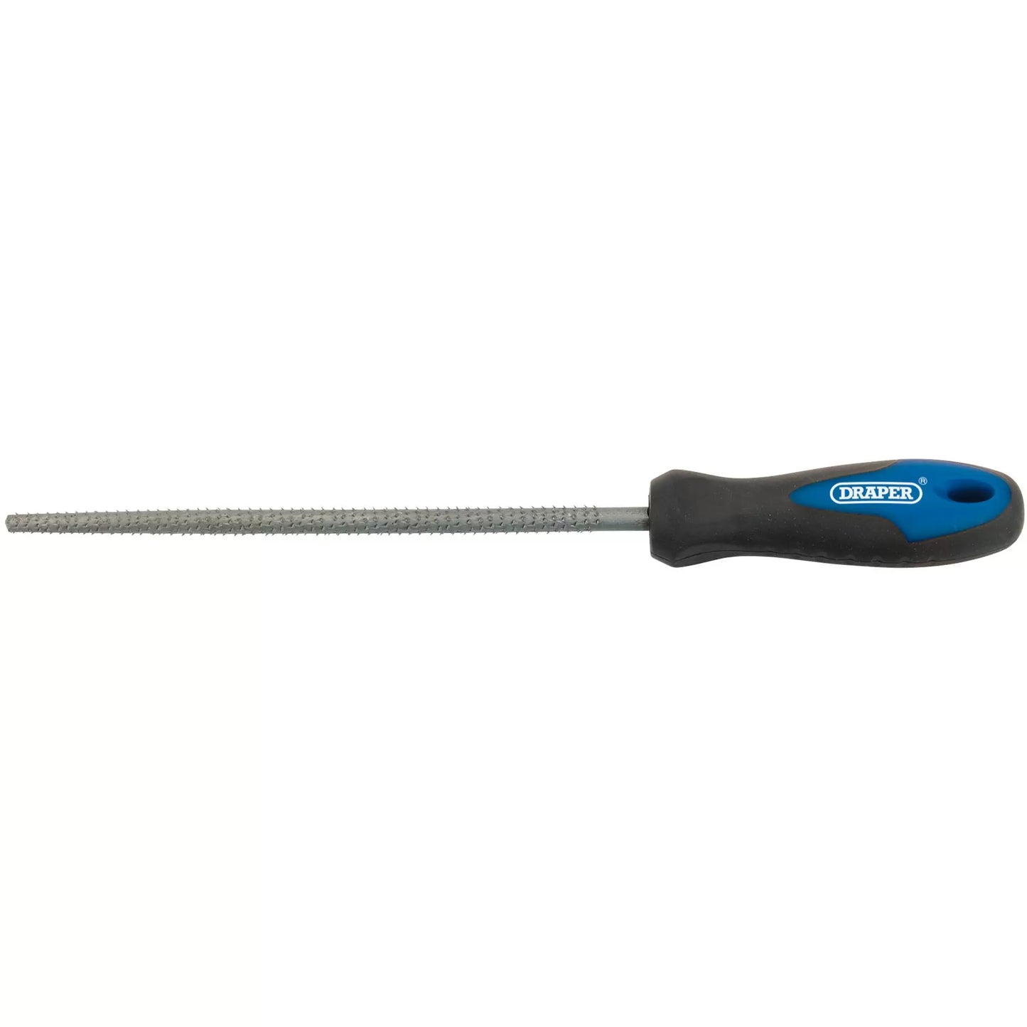 Draper Tools - 44959 - Soft Grip Engineers Round Cabinet Rasp, 200mm