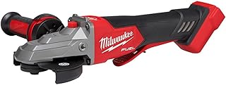 Milwaukee  M18 FUEL 18-Volt Lithium-Ion Brushless Cordless 5 in. Flathead Braking Grinder with Paddle Switch No-Lock (Tool-Only)