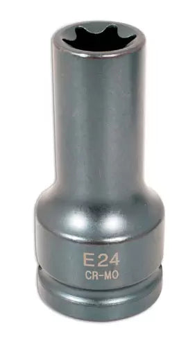 Laser - 4562 - Impact Star Socket 3/4"D E24