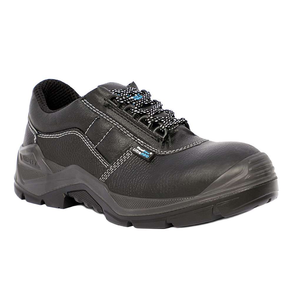 Vaultex NMS Low Ankle S3 SRA Composite Toe Safety Shoes, Black, 46